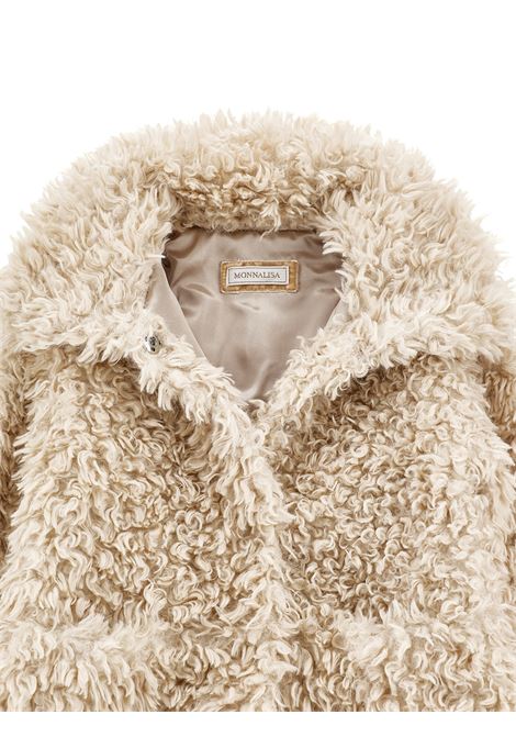 Cappotto in pelliccia sintetica MONNALISA KIDS | 17H104 8031029F